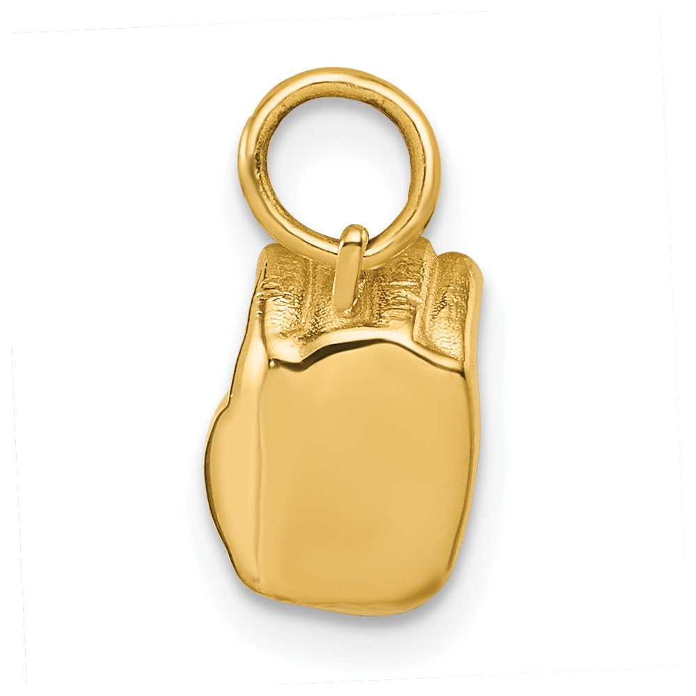 Gold ASL Alphabet Pendant
