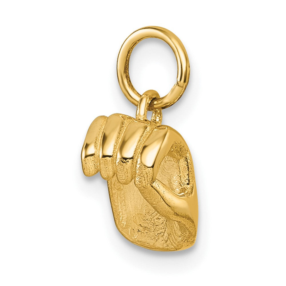 Gold ASL Alphabet Pendant