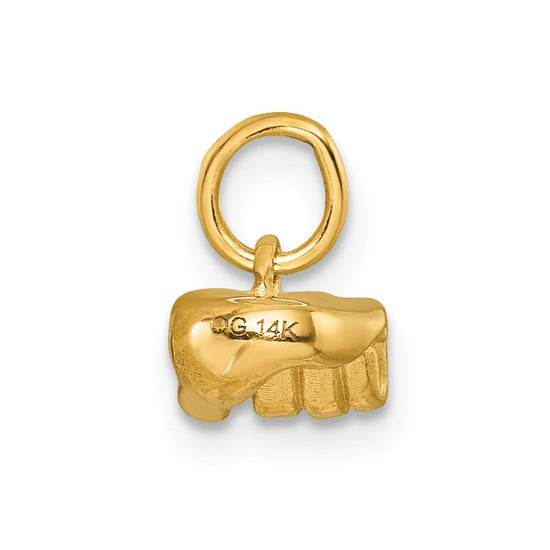 Gold ASL Alphabet Pendant