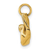 Gold ASL Alphabet Pendant