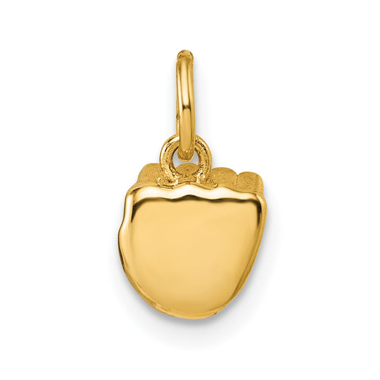 Gold ASL Alphabet Pendant