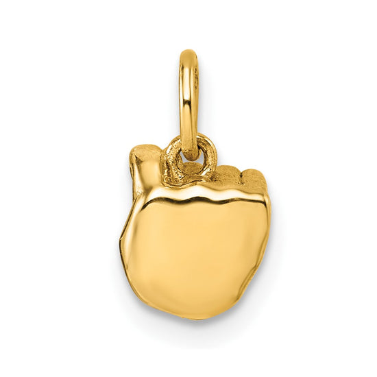 Gold ASL Alphabet Pendant
