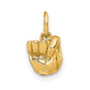 Gold ASL Alphabet Pendant