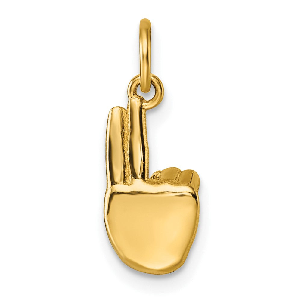 Gold ASL Alphabet Pendant