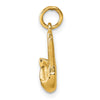 Gold ASL Alphabet Pendant