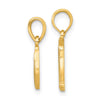 14K Polished Banana and Apple Pendant Set