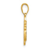 14K Polished Turkey Pendant