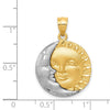 Gold Polished Celestial Pendants