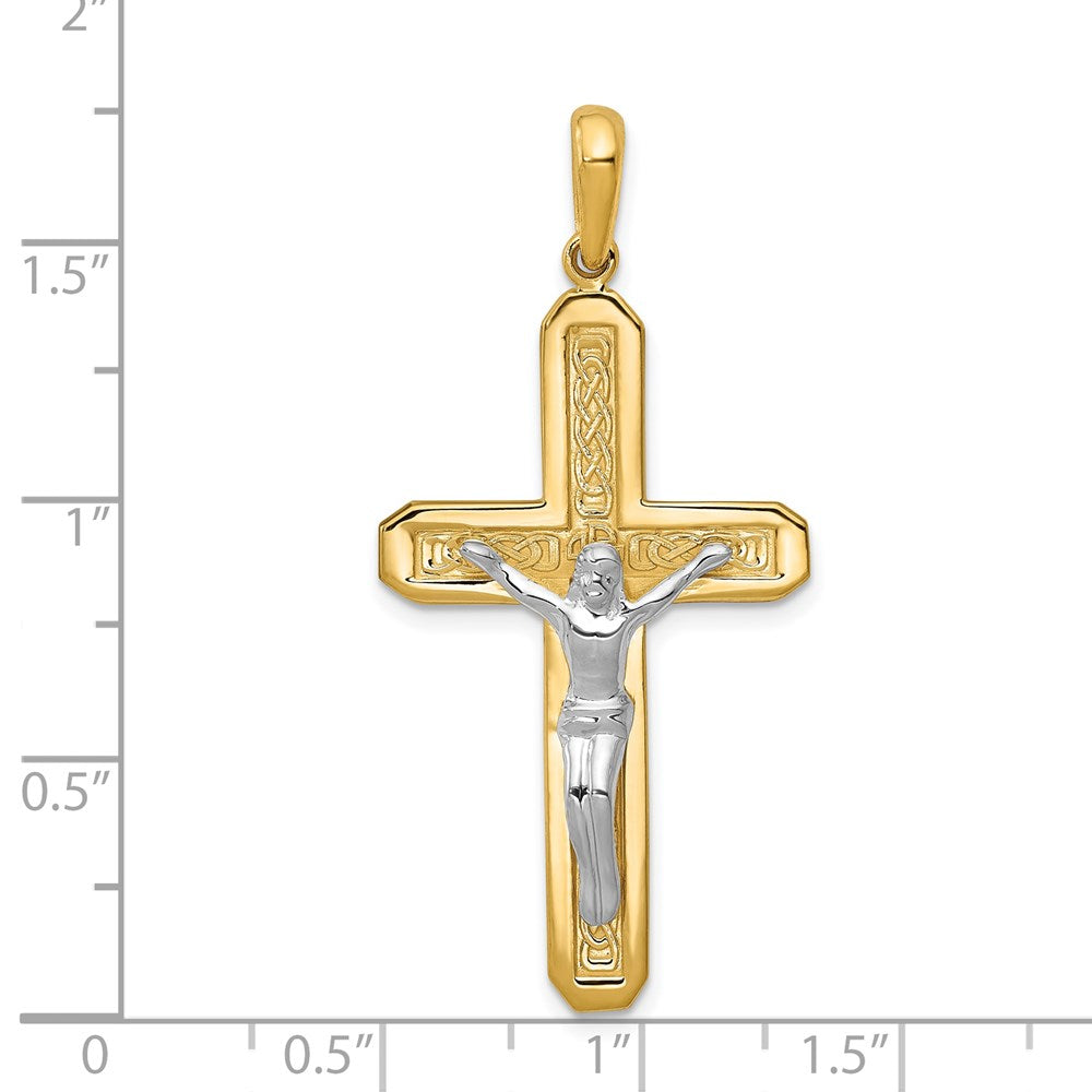 Gold Crucifix Pendant