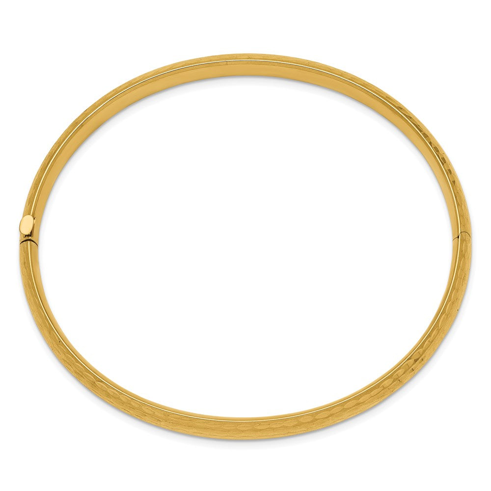 Gold Hinged Bangles