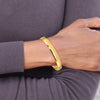 Gold Polished Slip-on Bangles