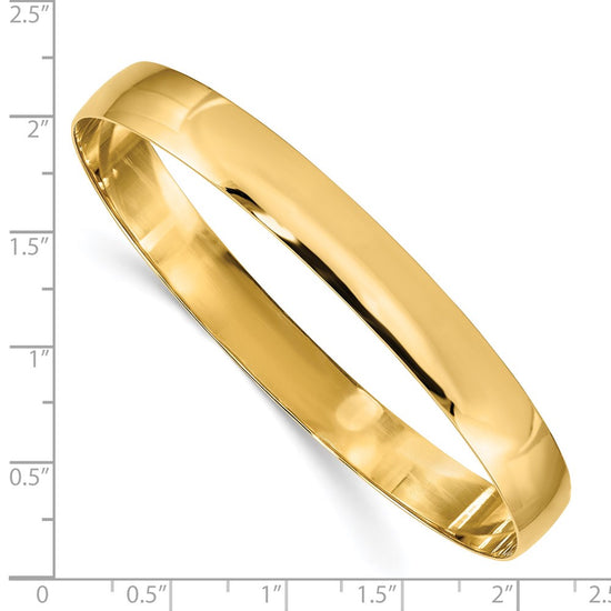 Gold Polished Slip-on Bangles