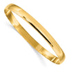 Gold Polished Slip-on Bangles