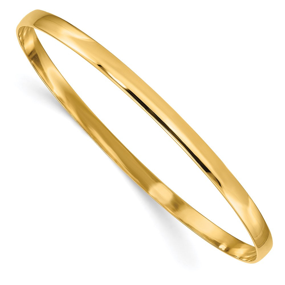 Gold Polished Slip-on Bangles