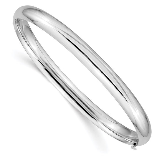 Gold High Polished Hinged Bangles