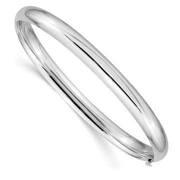 Gold High Polished Hinged Bangles