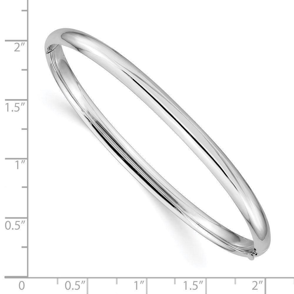 Gold High Polished Hinged Bangles