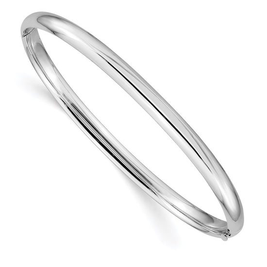 Gold High Polished Hinged Bangles