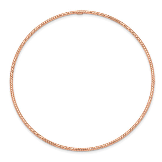 Gold Twisted Slip-on Bangles
