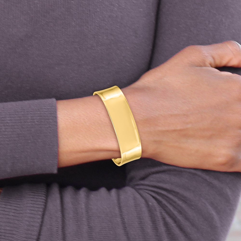 Gold Polished Cuff Bracelets