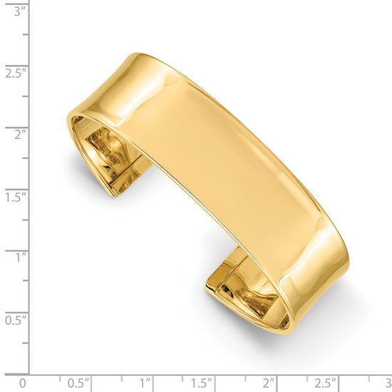 Gold Polished Cuff Bracelets