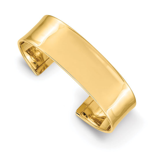 Gold Polished Cuff Bracelets