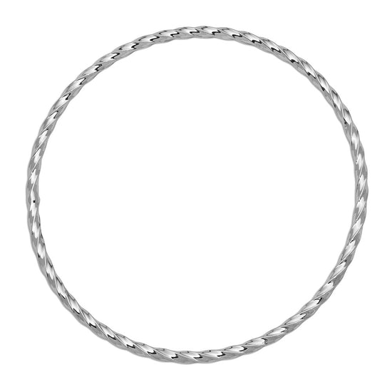 Gold Twisted Slip-on Bangles