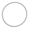 Gold Twisted Slip-on Bangles