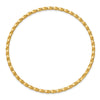 Gold Twisted Slip-on Bangles