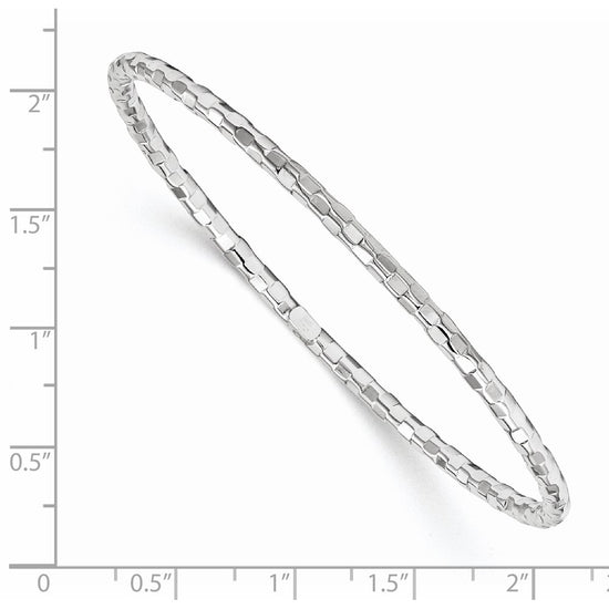 Gold Textured Slip-on Bangles