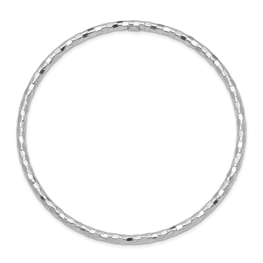 Gold Textured Slip-on Bangles