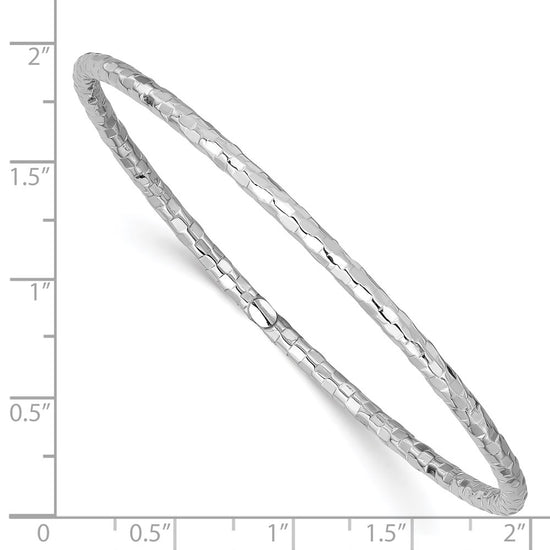 Gold Textured Slip-on Bangles