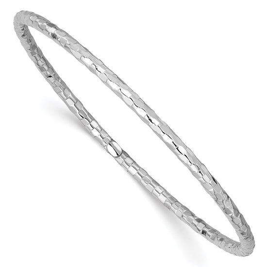 Gold Textured Slip-on Bangles
