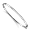 Gold Polished Flat Hinged Bangles