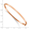 Gold Polished Flat Hinged Bangles