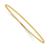 14K Beaded Slip-on Bangle