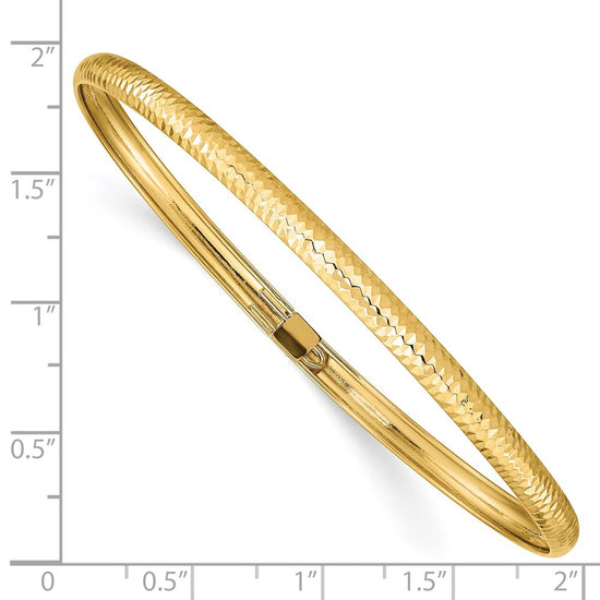 Gold Flexible Bangles