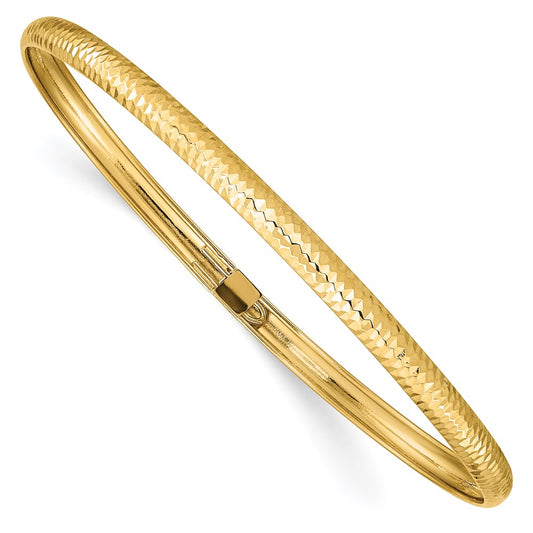 Gold Flexible Bangles