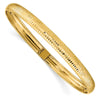 Gold Flexible Bangles