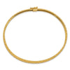 Gold Textured Slip-on Bangles
