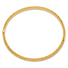 Gold Diamond-cut Hinged Bangles