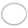 Gold Diamond-cut Hinged Bangles