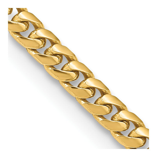 Gold (10K & 14K) Solid Miami Cuban Chain