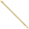 Gold Double Link Charm Bracelets