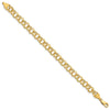 Gold Double Link Charm Bracelets