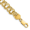 Gold Double Link Charm Bracelets