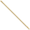 Gold Heavy Double Link Charm Bracelets