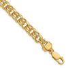 Gold Heavy Double Link Charm Bracelets