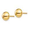 Half Ball Post Earrings