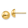 Half Ball Post Earrings